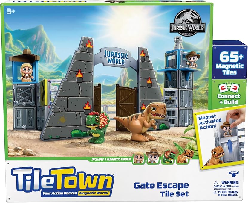 Tile Town Jurassic World Playset
